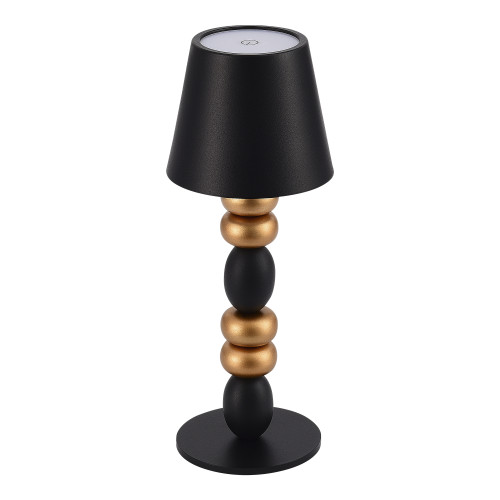 SL1011.414.01 Прикроватная лампа ST-Luce Черный, Золотистый/Черный LED 1*3W 3000-6000K