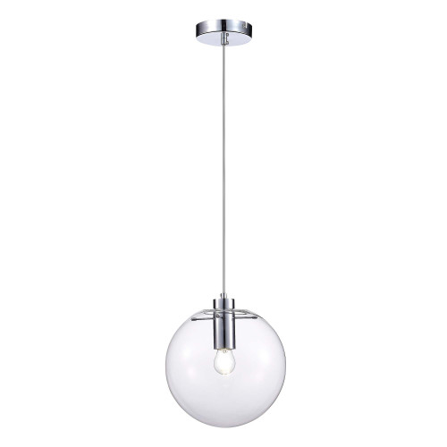 SL1056.113.01 Подвес ST-Luce Хром/Прозрачный E27 1*60W