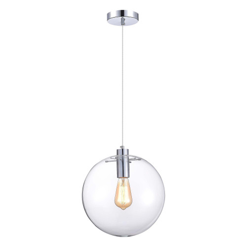 SL1056.123.01 Подвес ST-Luce Хром/Прозрачный E27 1*60W
