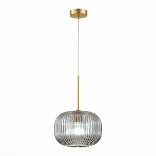 SL1154.303.01 Подвес ST-Luce Латунь/Дымчатый E27 1*60W