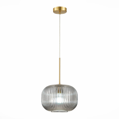 SL1154.303.01 Подвес ST-Luce Латунь/Дымчатый E27 1*60W