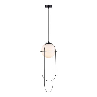 SL1189.403.01 Подвес ST-Luce Черный/Опал E27 1*60W