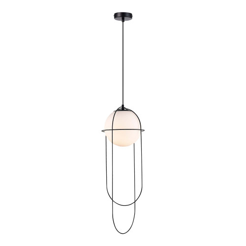 SL1189.403.01 Подвес ST-Luce Черный/Опал E27 1*60W
