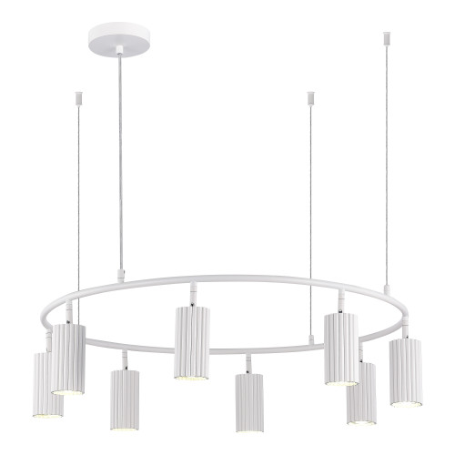 SL1213.503.08 Светильник подвесной ST-Luce Белый/Белый GU10 8*5W 4000K