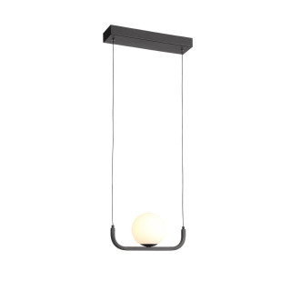 SL1581.403.01 Светильник подвесной ST-Luce Черный/Белый LED 1*8W 3200K