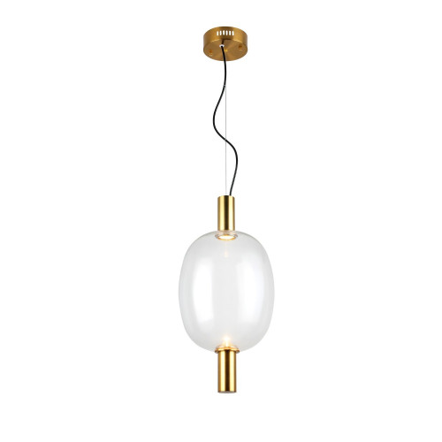 SL1582.313.01 Светильник подвесной ST-Luce Бронзовый/Прозрачный LED 1*7W 2700K