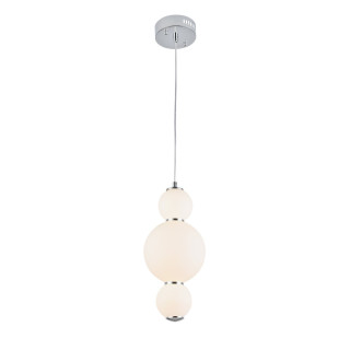 SL1583.113.01 Светильник подвесной ST-Luce Хром/Белый LED 1*12W 3000K