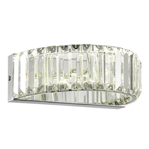 SL1622.101.01 Светильник настенный ST-Luce Хром/Прозрачный LED 1*13W 4000K
