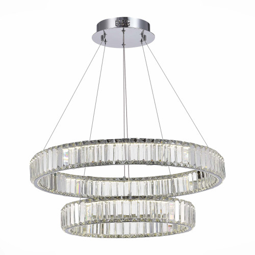SL1622.103.02 Люстра подвесная ST-Luce Хром/Прозрачный LED 1*70W 4000K