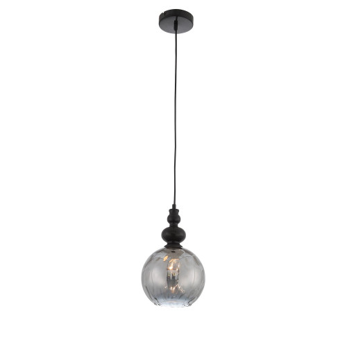 SL374.413.01 Подвес ST-Luce Черный/Дымчатый E27 1*40W
