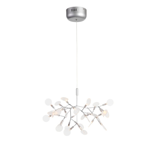 SL379.103.30 Люстра подвесная ST-Luce Серебристый/Белый LED 30*0,5W 3500K