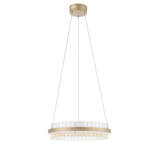 SL383.203.01 Светильник подвесной ST-Luce Золотистый/Золотистый, Прозрачный LED 1*34W 3000K
