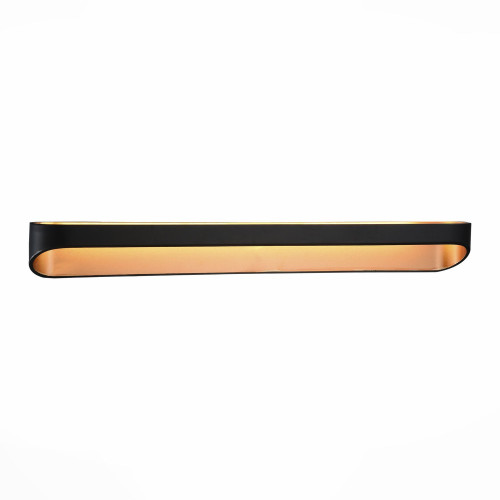 SL582.411.01 Светильник настенный ST-Luce Черный, Золото/Черный, Золото LED 1*18W 4000K