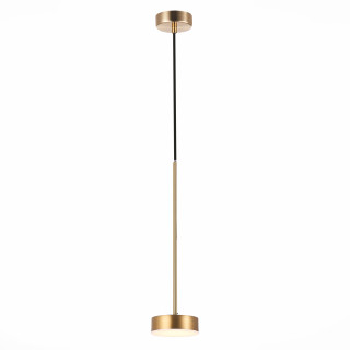 SL6000.303.01 Светильник подвесной ST-Luce Латунь/Латунь LED 1*7W 3000K