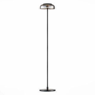 SL6002.405.01 Торшер ST-Luce Черный/Дымчатый LED 1*7W 4000K