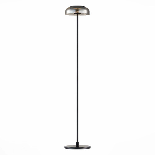 SL6002.405.01 Торшер ST-Luce Черный/Дымчатый LED 1*7W 4000K