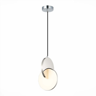 SL6107.113.01 Светильник подвесной ST-Luce Хром/Белый Хром LED 1*12W 3000K