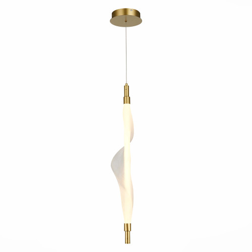 SL6109.213.01 Светильник подвесной ST-Luce Золотистый/Белый LED 1*25W 3000K