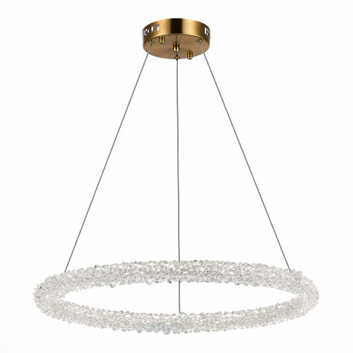 SL6110.213.01 Люстра подвесная ST-Luce Золотистый/Золотистый LED 1*35W 3000 - 6500K