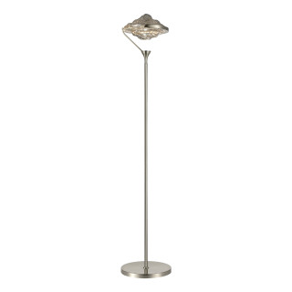 SL6115.105.01 Торшер ST-Luce Никель/Дымчато-Серый LED 1*19W 3000K