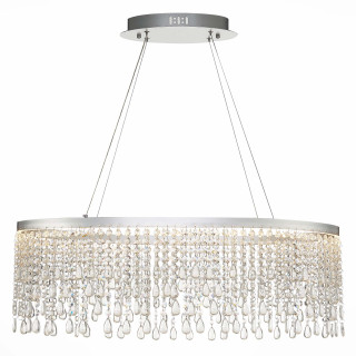 SL6201.103.37 Люстра подвесная ST-Luce Серебристый/Прозрачный LED 1*37W 3000K/4000K/6000K