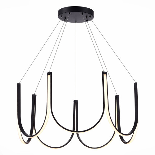 SL6202.403.01 Светильник подвесной ST-Luce Черный LED 1*90W 3000K