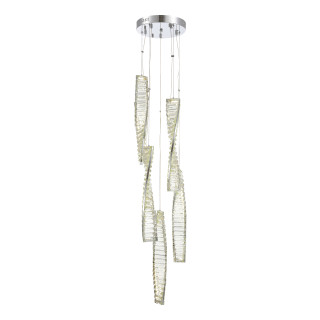 SL6205.103.05 Светильник подвесной ST-Luce Хром/Прозрачный LED 1*55W 3000K