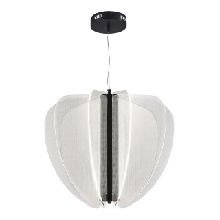 SL6509.403.01 Светильник подвесной ST-Luce Черный/Прозрачный LED 1*45W 4000K