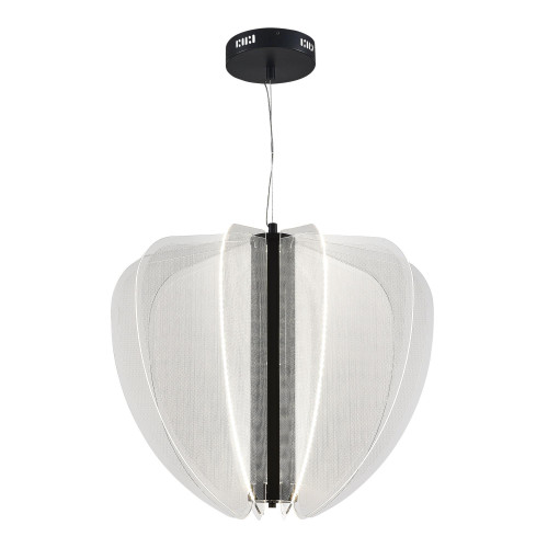 SL6509.403.01 Светильник подвесной ST-Luce Черный/Прозрачный LED 1*45W 4000K