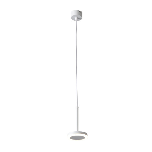 ST104.503.06 Светильник подвесной Белый LED 1*6W 3000K 468Lm Ra>80 120° IP20 D112xH184 170-240V