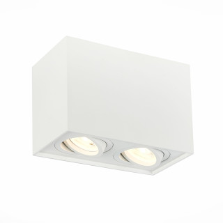 ST109.507.02 Светильник потолочный Белый GU10 2*50W  L181xW100xH123 220V Без ламп