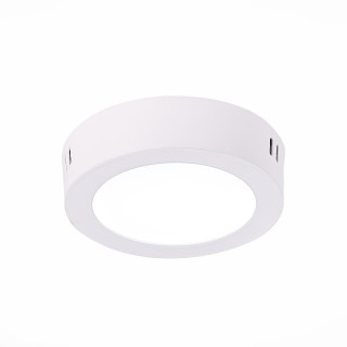 ST112.532.06 Светильник настенно-потолочный Белый LED 1*6W 3000K 330Lm Ra80 120° IP20 D110xH28 90-26