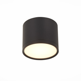 ST113.432.09 Светильник потолочный Черный LED 1*9W 3000K 702Lm Ra>80 120° IP20 D88xH75 170-240V