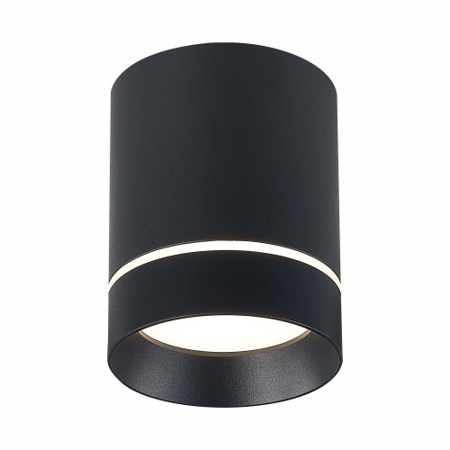 ST115.442.12 Светильник потолочный Черный LED 1*12W 4000K 840Lm Ra>90 120° IP20 D79xH100 170-240V