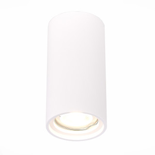 ST155.502.01 Светильник потолочный Белый GU10 1*50W IP20 D70xH140 180-240V Без ламп