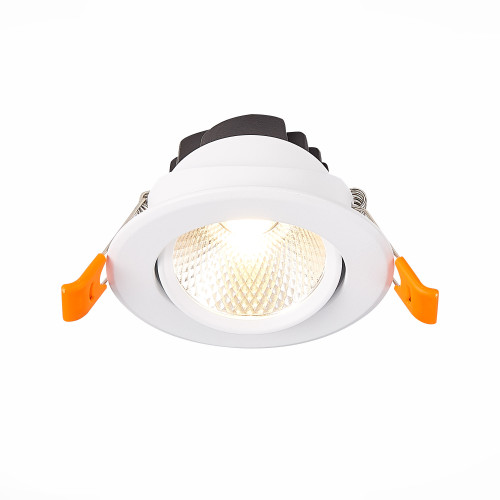 ST211.538.08.36 Св-к встр. Белый LED 1*8W 3000K 640Lm Ra80 36° IP20 D86xH50 220-240V