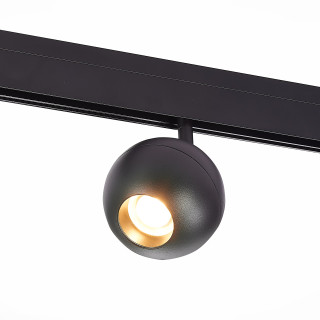 ST354.436.12 Магнитный трековый светильник Черный LED 1*12W 3000K 680Lm Ra>80 36° IP20 L120xW100xH19