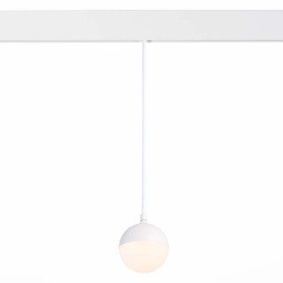 ST358.533.07 Магнитный трековый светильник подвесной Белый LED 1*7W 3000K 520Lm Ra>80 120° IP20 D90x