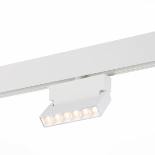 ST362.536.06 Магнитный трековый светильник белый LED 1*6W 3000K 532Lm Ra>80 36° IP20 L120xW22xH134 4