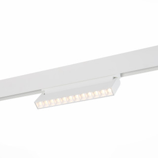 ST364.536.12 Магнитный трековый светильник белый LED 1*12W 3000K 1 009Lm Ra>80 36° IP20 L219xW22xH10
