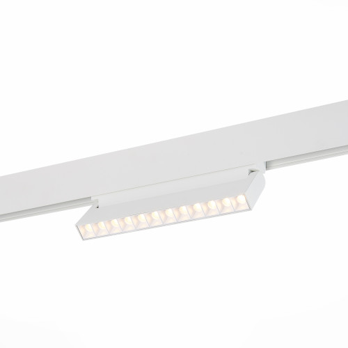 ST364.536.12 Магнитный трековый светильник белый LED 1*12W 3000K 1 009Lm Ra>80 36° IP20 L219xW22xH10