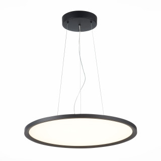 ST602.443.56 Светильник подвесной Черный LED 1*56W 4000K 5 040Lm Ra>80 120 IP20 D600xH36 185-265V