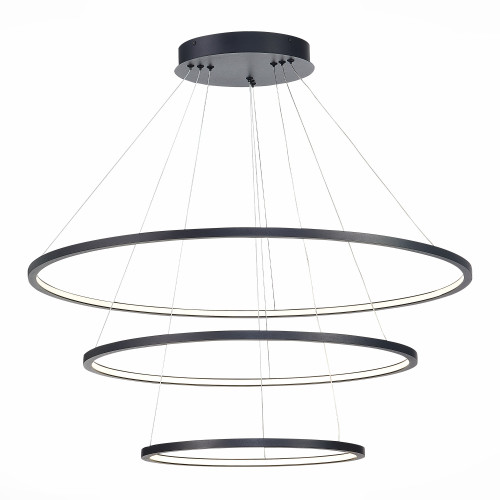 ST603.443.114 Светильник подвесной ST-Luce Черный/Белый LED 1*114W 4000K