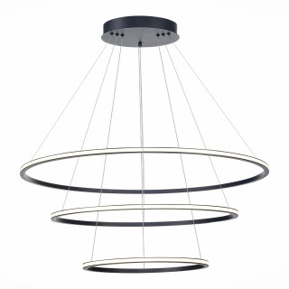 ST604.443.114 Светильник подвесной ST-Luce Черный/Белый LED 1*114W 4000K