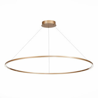 ST605.243.57 Светильник подвесной ST-Luce Золотистый/Белый LED 1*57W 4000K