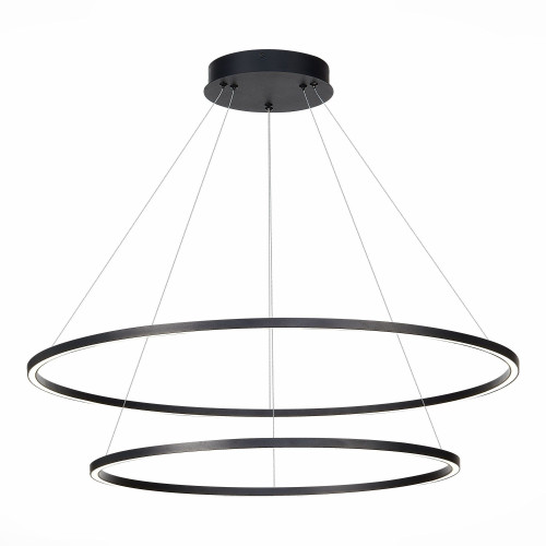 ST605.403.91 Cветильник подвесной SMART ST-Luce Черный/Белый LED 1*91W 2800-6500K