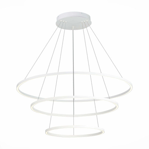 ST605.503.114 Cветильник подвесной SMART ST-Luce Белый/Белый LED 1*114W 2800-6500K