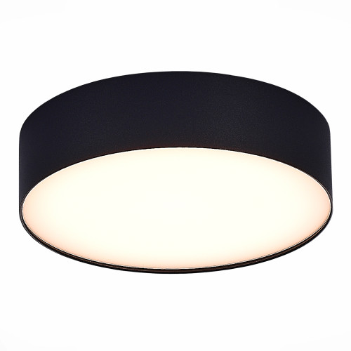 ST606.432.27 Светильник потолочный Черный LED 1*27W 3000K 2 430Lm Ra>90 120° IP20 D220xH55 185-265V