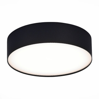 ST606.442.27 Светильник потолочный Черный LED 1*27W 4000K 2 430Lm Ra>90 120° IP20 D220xH55 185-265V