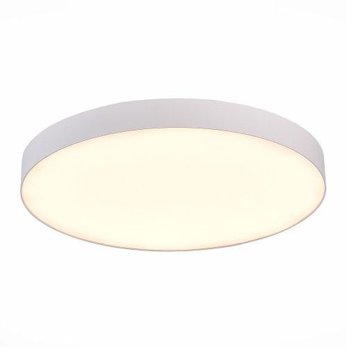 ST606.532.96 Светильник потолочный Белый LED 1*96W 3000K 8 640Lm Ra>85 120° IP20 D600xH55 185-265V